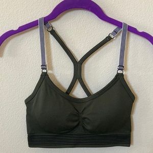Victoria Secret Sport Military Green Sports Bra Size Small